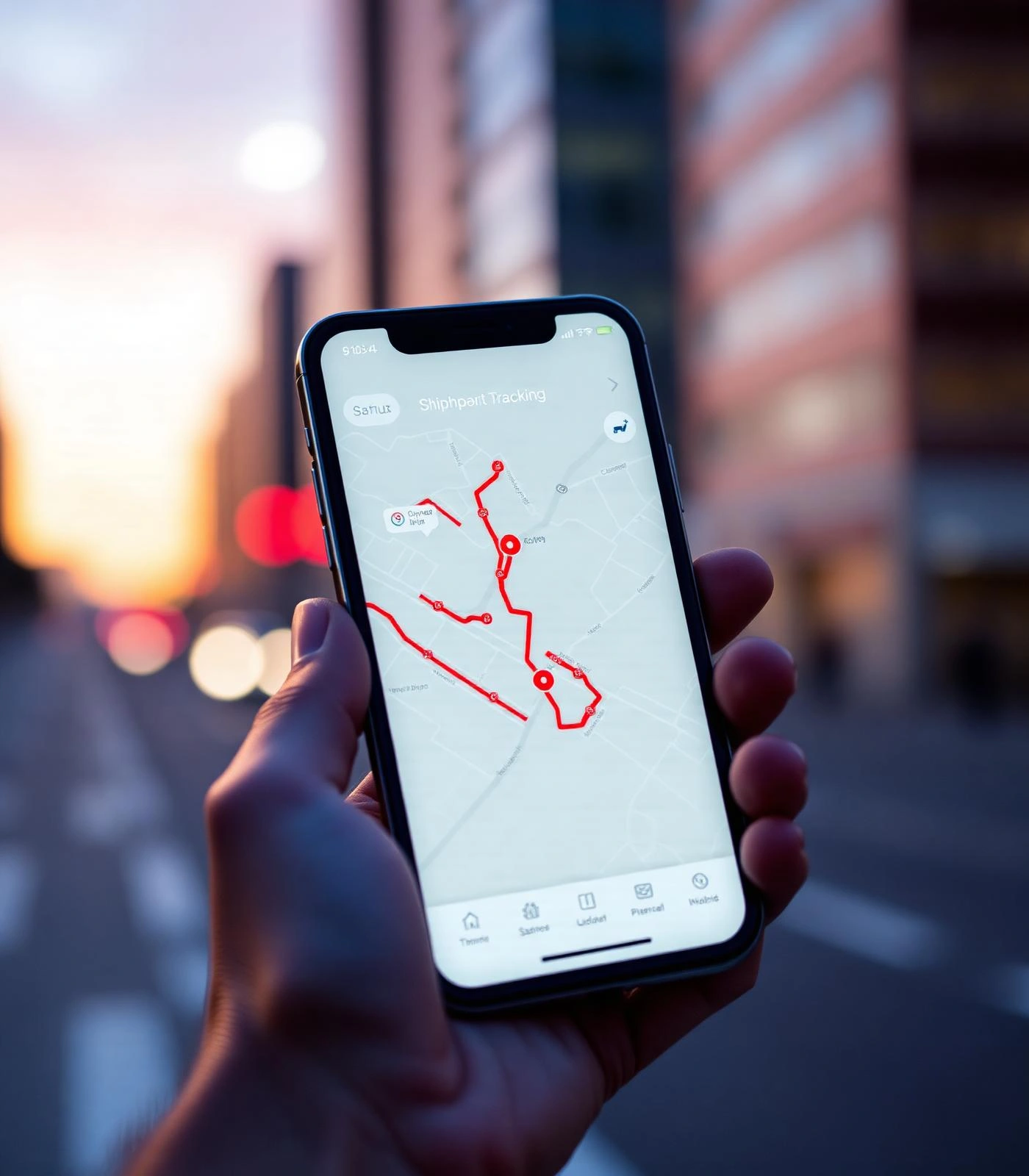 Tracking on phone
